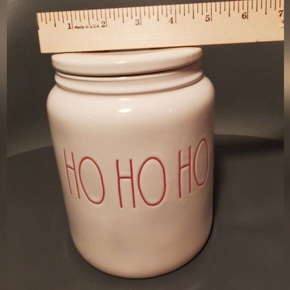 Rae Dunn Ho Ho Ho Canister NWOT - Picture 8 of 8